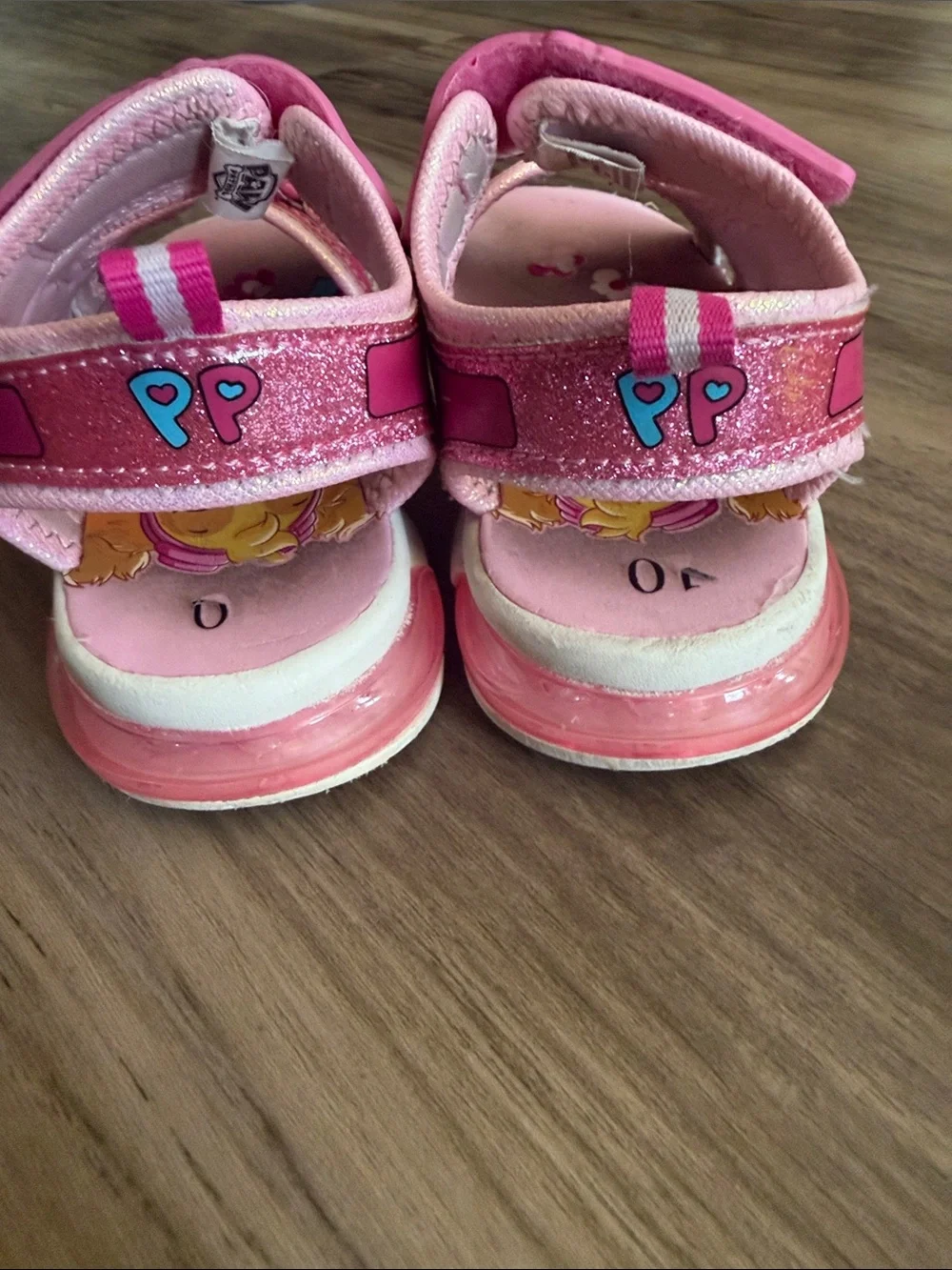 Paw Patrol Pink Glitter Skye Kids' Sandals